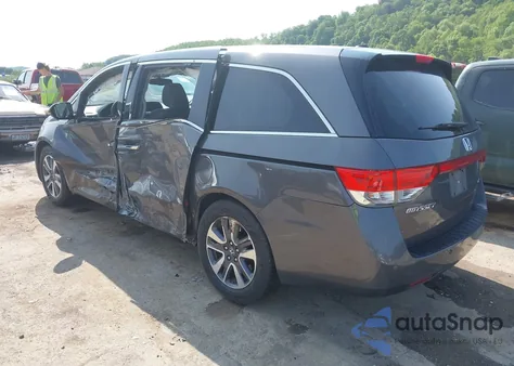 2015 Honda Odyssey Touring/Touring Elite из США, поврежденный, VIN 5FNRL5H98FB090751